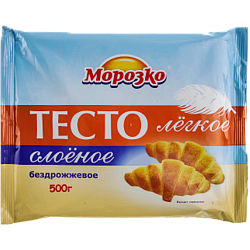 «MOROZKO» light puff pastry without yeast
