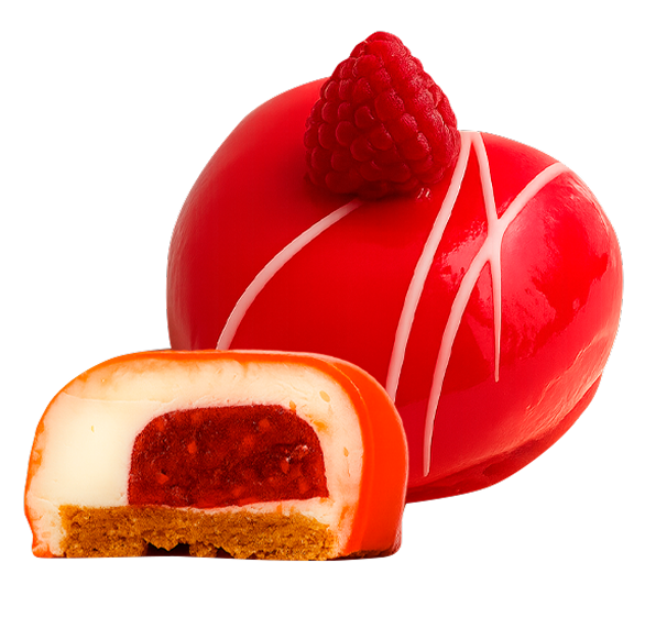 "КУРТЬЕ" пирожное малиновый чизкейк