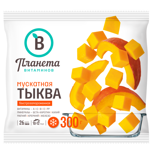 "ПЛАНЕТА ВИТАМИНОВ"  мускатная тыква