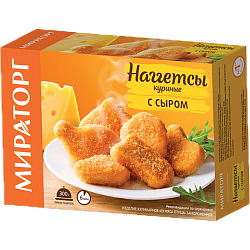 «MIRATORG» chicken nuggets with cheese
