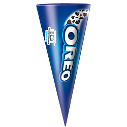 «OREO» ванильный сливочный с кусочками печенья рожок